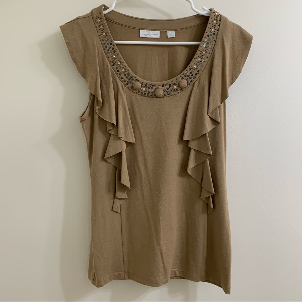 New York & Company Woman’s Sleeveless Blouse